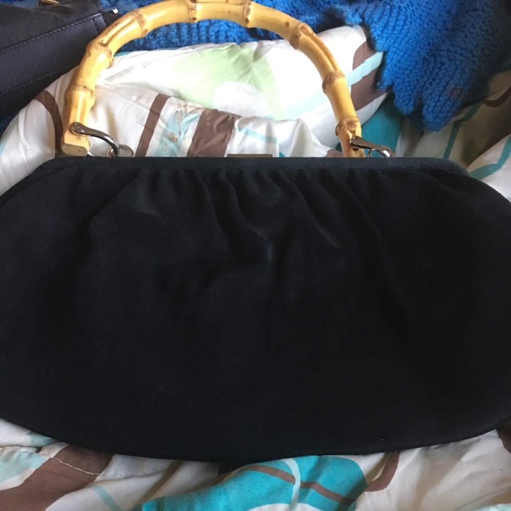 Vintage circa 1990’s suede purse